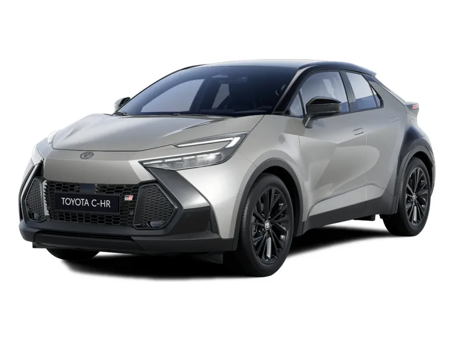 טויוטה C-HR — קרוסאובר קומפקטי, מבט קדמי שלושת-רבעי